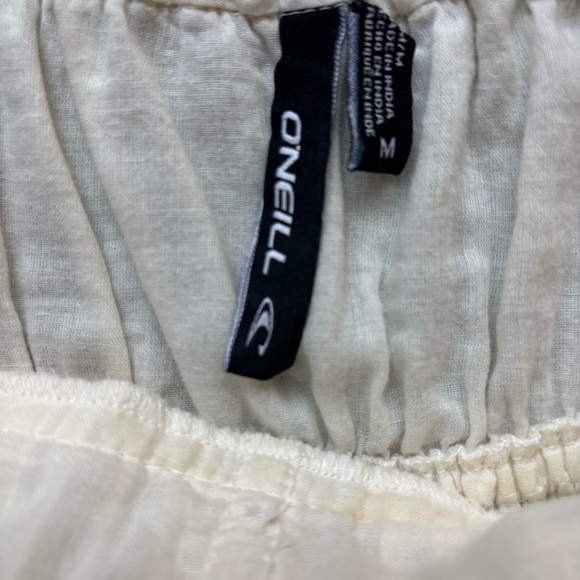 O'Neill Cream Lace Trim Dress - Picture 8 of 9